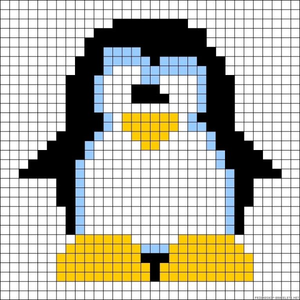 Пингвин в клетке