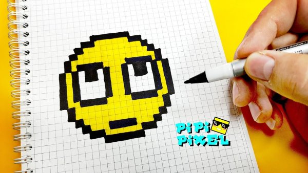 Рисовать по клеточкам смайлики