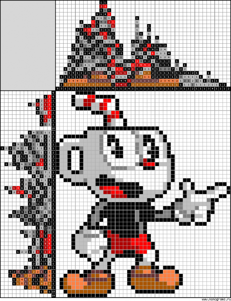 Ответы на японские кроссворды Барбос