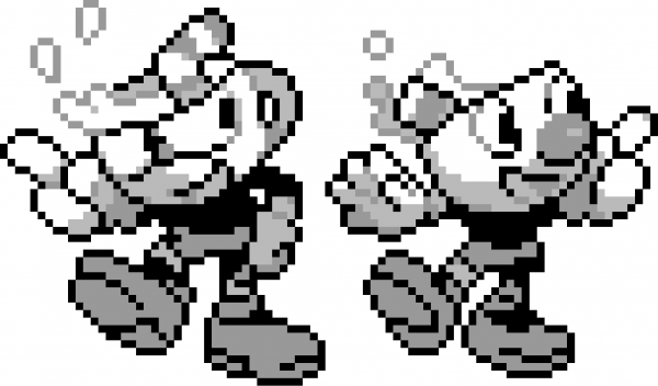 Cuphead пиксель арт