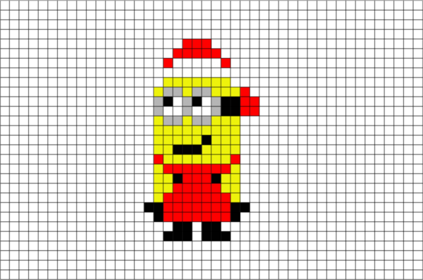 Разные рисунки по клеточкам