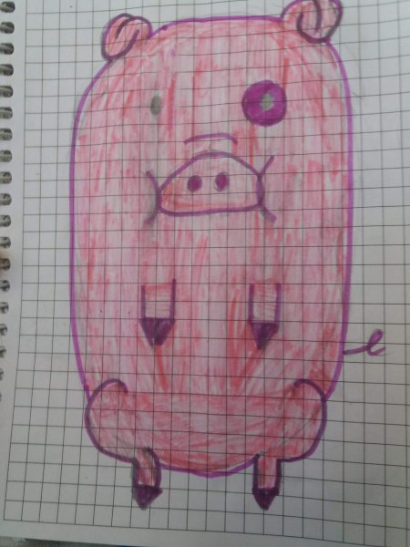 Пухля по клеточкам маленький