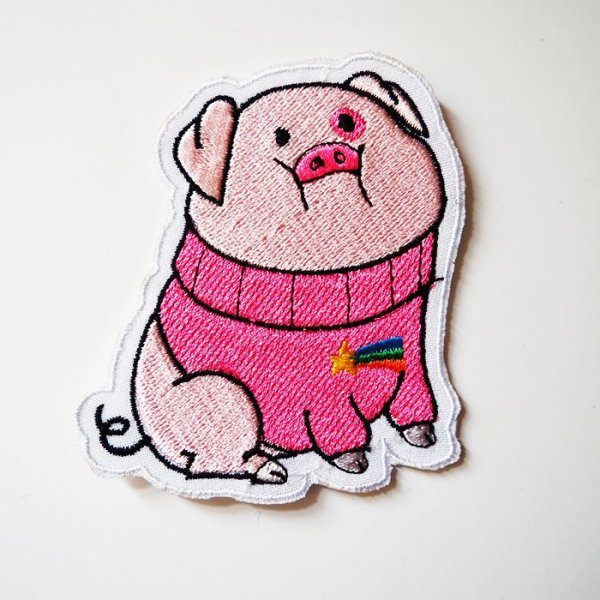 Нашивка свинья