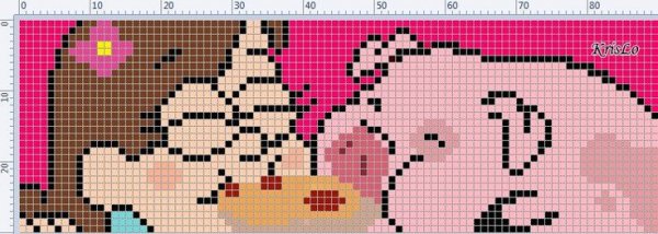 Схемы прямого плетения Гравити Фолз