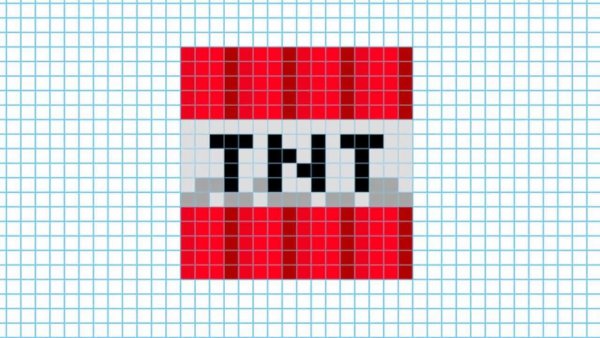 Рисунки по клеточкам из МАЙНКРАФТА