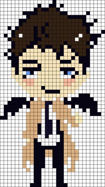 Пиксель арт схемы