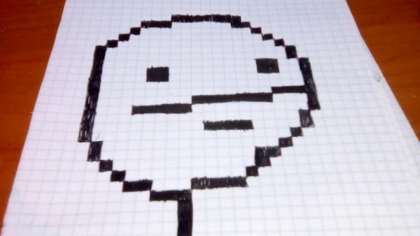 Рисование по клеткам мемы