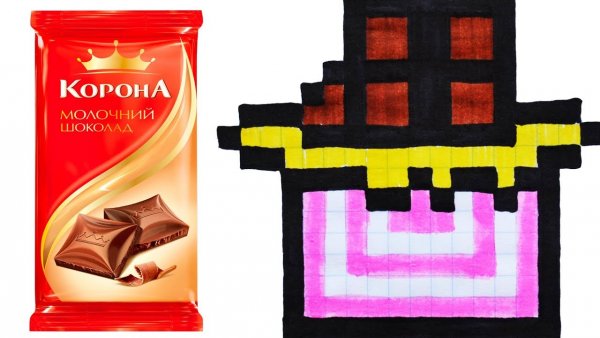 Шоколад по клеточкам