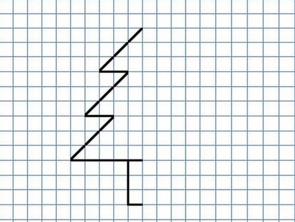 Зеркальное рисование по клеткам