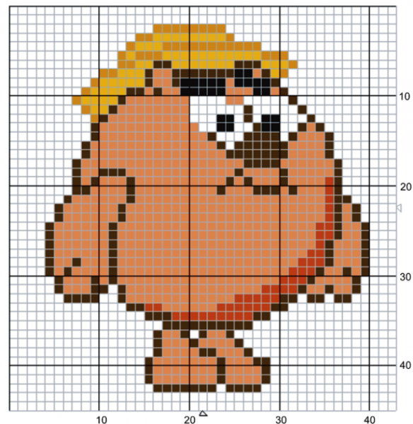 Копатыч вышивка крестиком