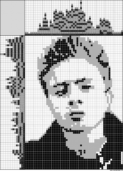 Егор Крид по клеточкам