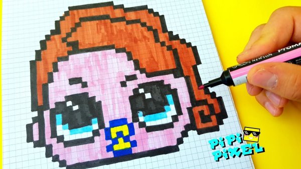 Рисование по клеточкам ЛОЛ