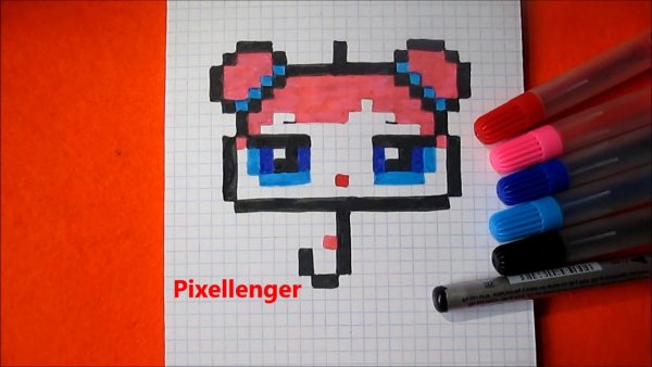 Рисование по клеточкам ЛОЛ