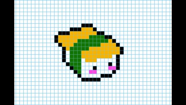 Рисунки по клеточкам лёгкие