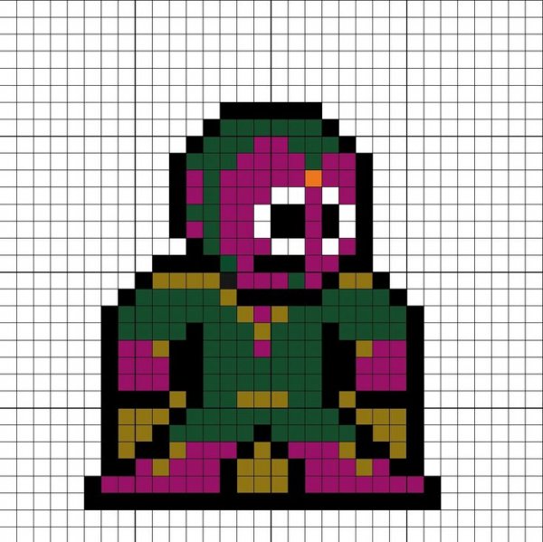 Мстители в клеточку