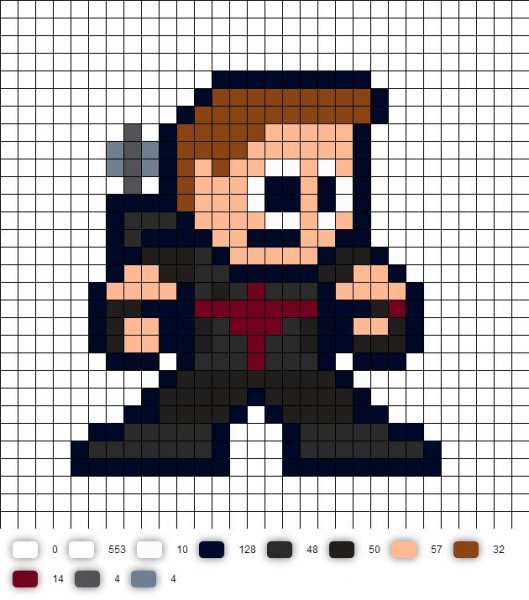 Вышивка крестиком Марвел