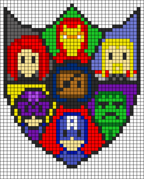 Пиксельный Супергерой