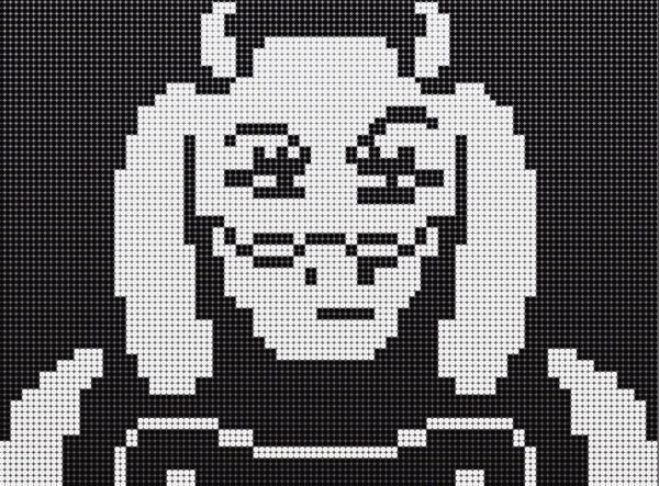 Ториэль андертейл пиксель арт