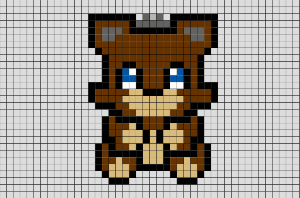 Пиксельный Фредди