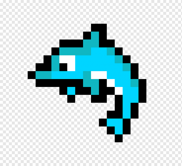 Пиксельные рыбы