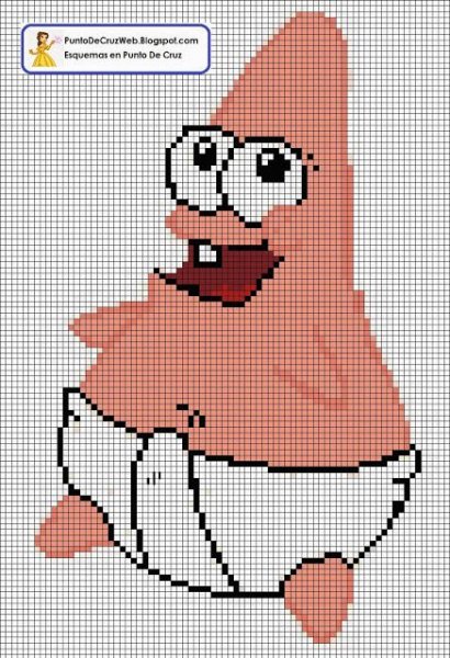 Пиксель арт Патрик