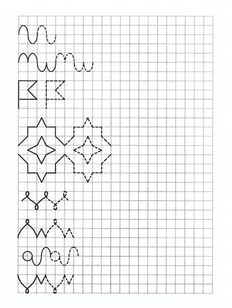 Задания в клеточку для дошкольников