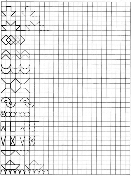 Повтори узор для дошкольников