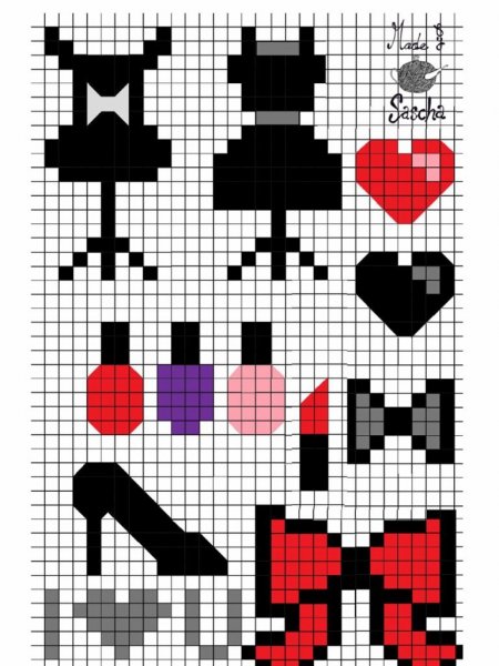 Рисование по клеточкам мини