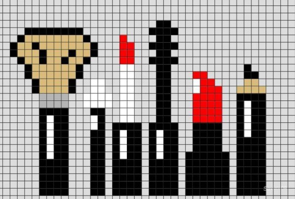 Рисунки порк леточкам косметика