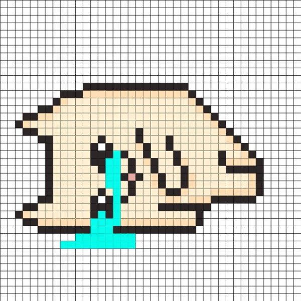 Милые рисуночки по клеточкам