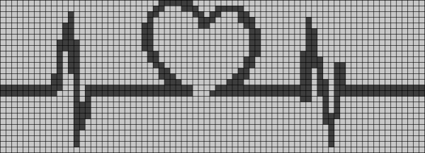 Рисунки по клеточкам для браслетов