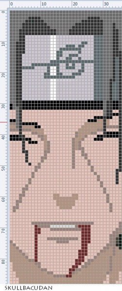 Схемы фенечек аниме Наруто