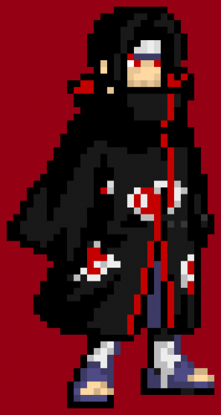 Итачи в пикселях