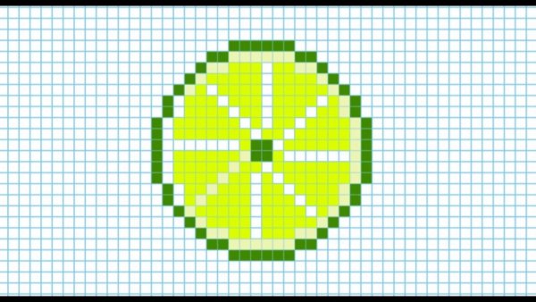 Авокадо по клеткам