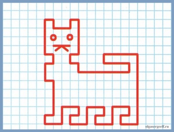 Игры рисование по клеточкам