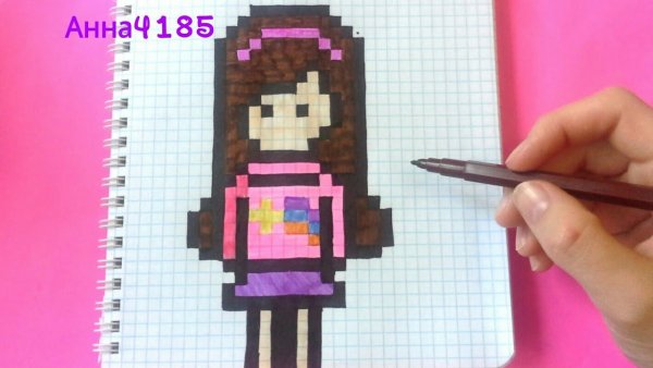 Рисовать по клеточкам Мейбл