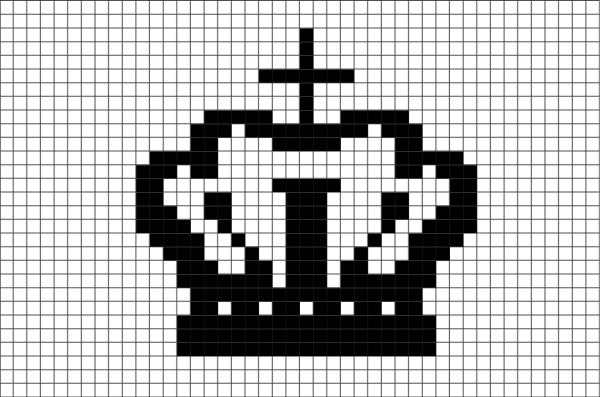 Рисунки по клеточкам Наки