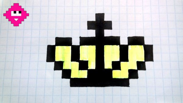 Рисунки по клеточкамкарону