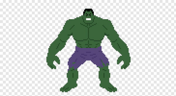 Пиксельный Халк