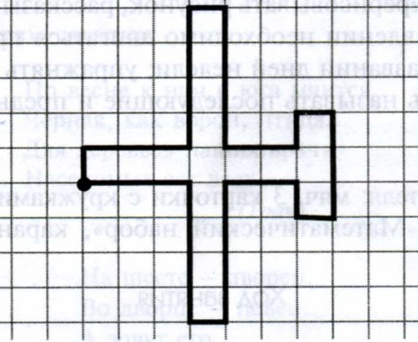 Рисование по клеточкам робот