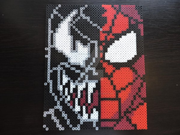 Пиксельные рисунки Веном