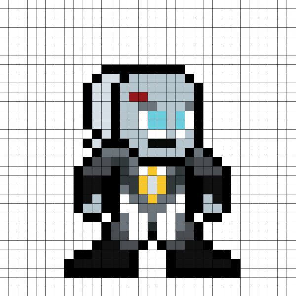 Пиксель арт комикс