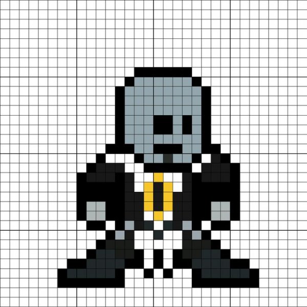 Веном по клеточкам