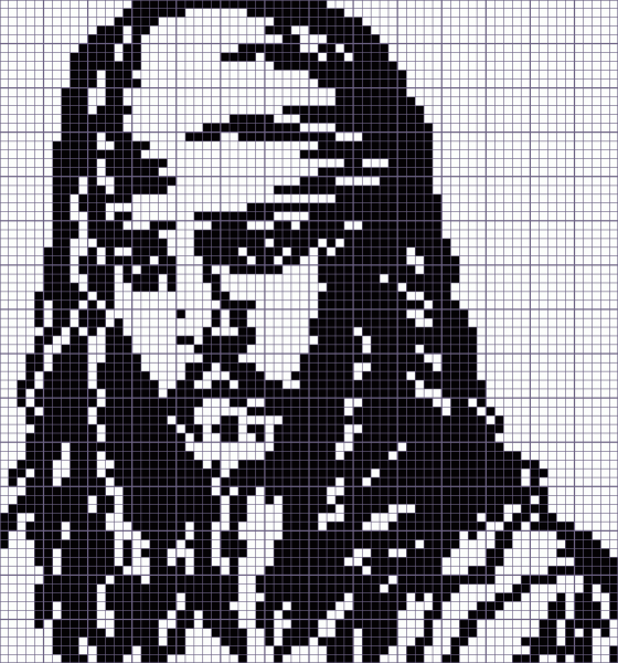 Портреты в клеточку