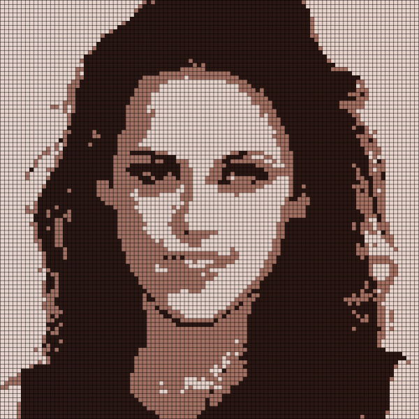 Джек Воробей по клеточкам