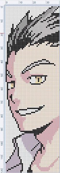 Haikyuu схемы для фенечек