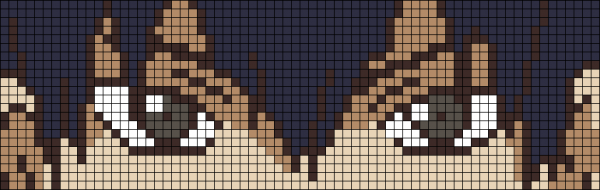 Схема фенечки аниме волейбол