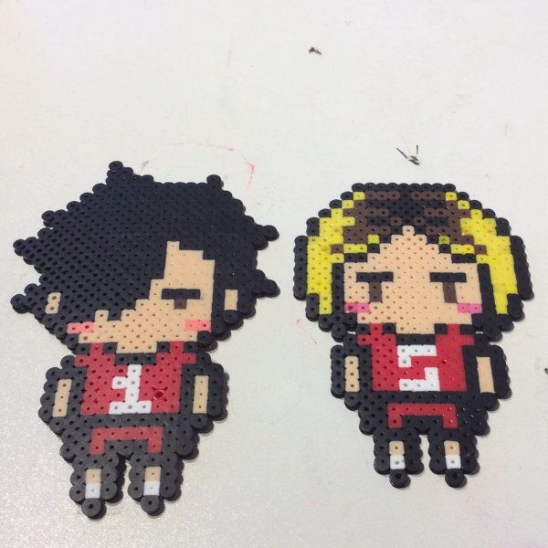 Волейбол аниме пиксель арт