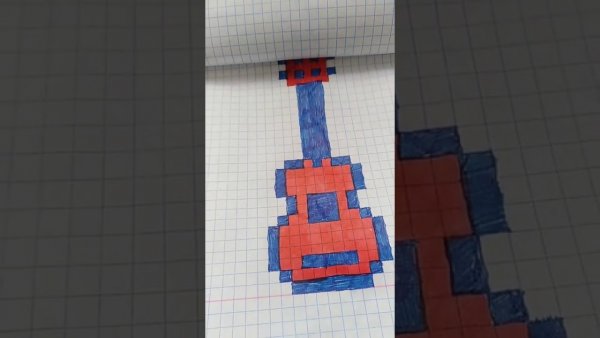 Эдисон по клеточкам в тетради рисование