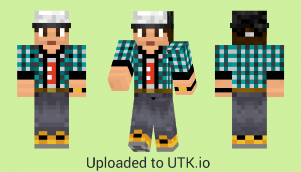 Скин Эдисона перца и Кати в МАЙНКРАФТЕ